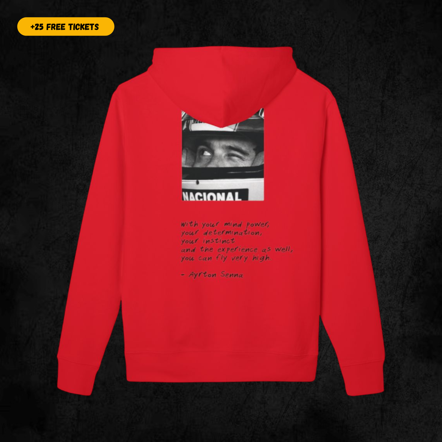Ayrton Senna Tribute Hoodie
