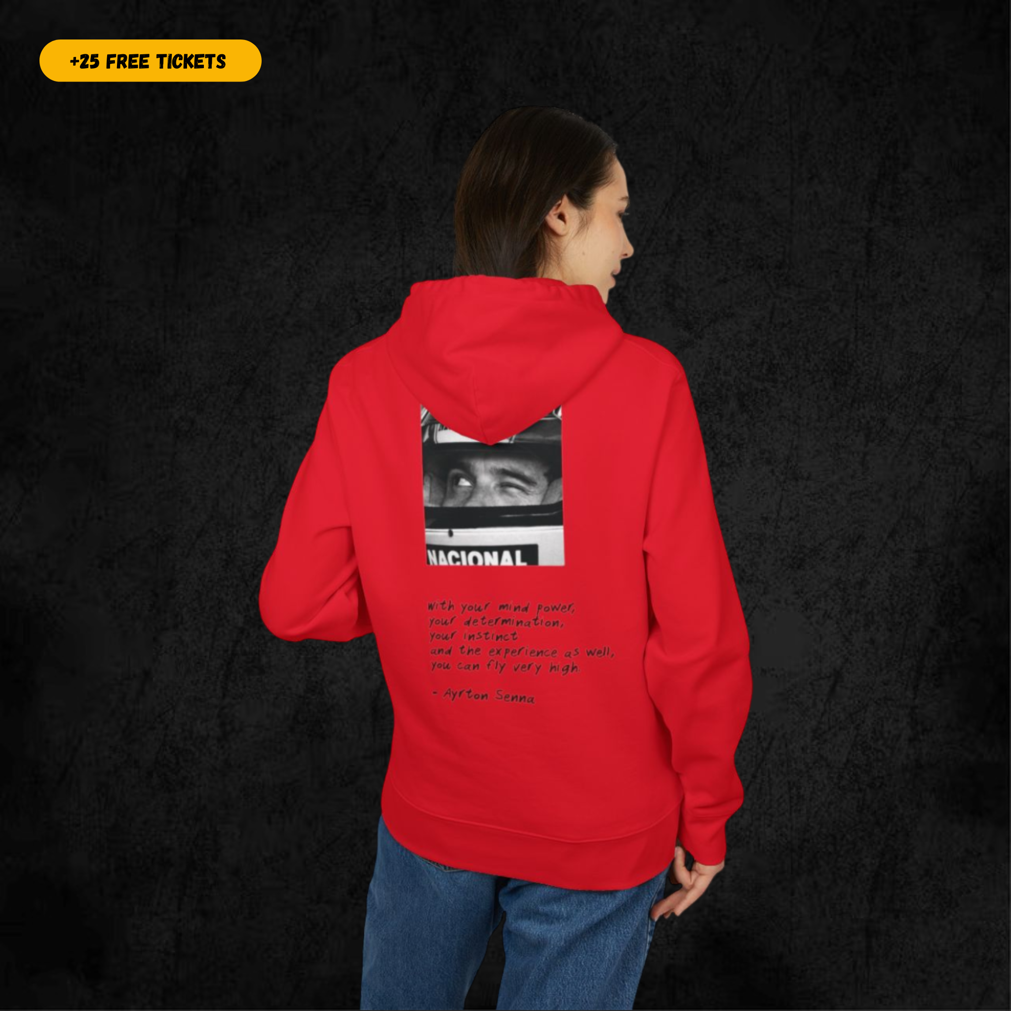 Ayrton Senna Tribute Hoodie