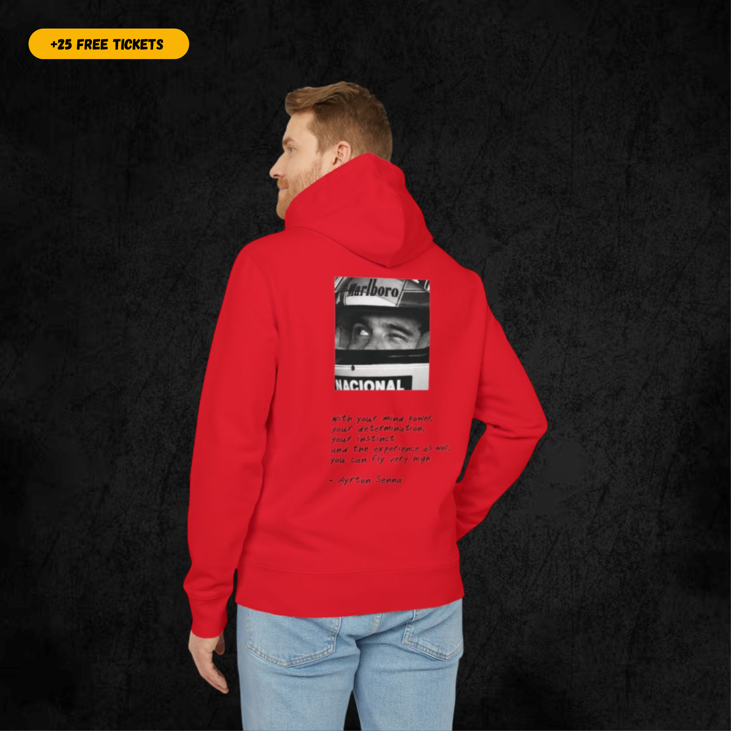 Ayrton Senna Tribute Hoodie