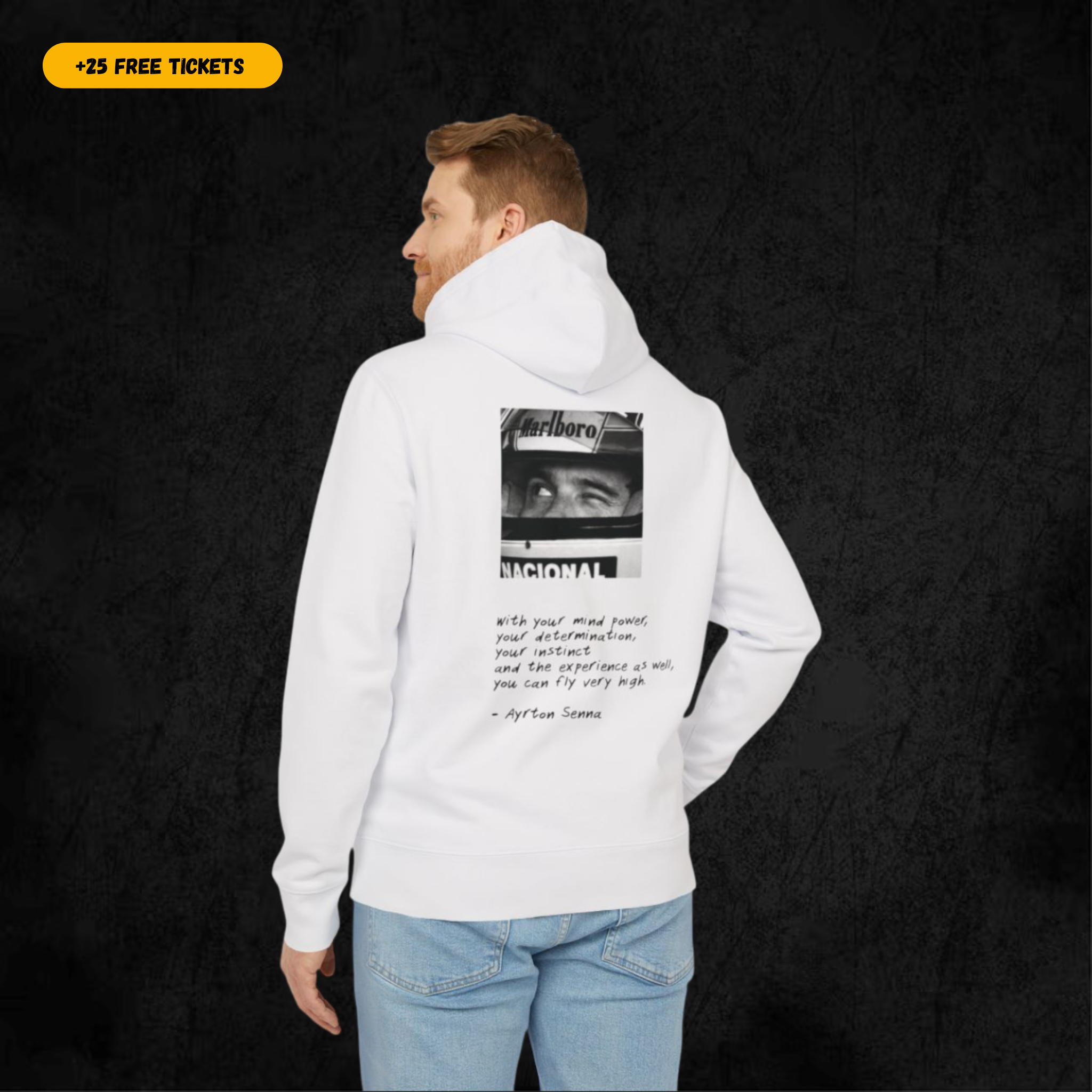 Ayrton Senna Tribute Hoodie